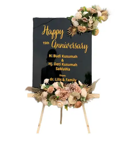 Papan Bunga Akrilik Kapasari