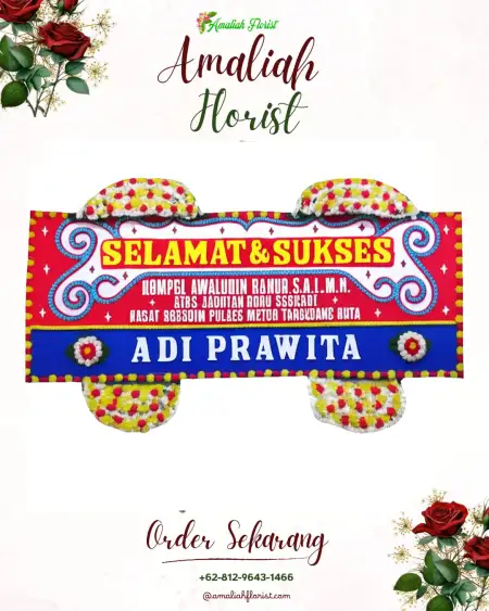 Papan Bunga Ucapan Selamat Kapasari