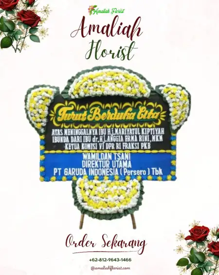 Papan Bunga Duka Kapasari
